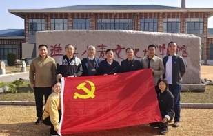 纪检巡察党支部赴濉溪县五铺农场开展 “传承农耕文化，筑牢初心使命” 主题党日活动